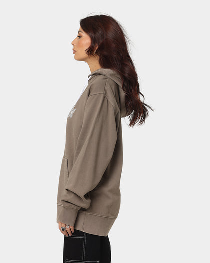 Saint Morta Doves Vintage Hoodie Aged Brown