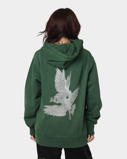 Saint Morta Doves Vintage Hoodie Aged Forest