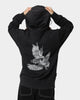 Saint Morta Doves Vintage Hoodie Aged Black