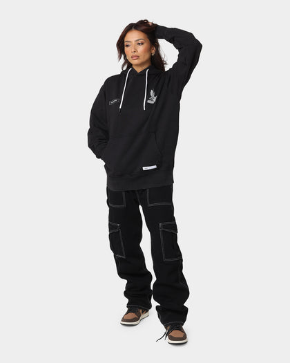 Saint Morta Doves Vintage Hoodie Aged Black