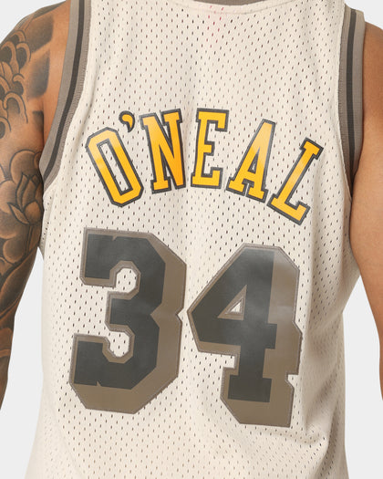 Mitchell & Ness Los Angeles Lakers Shaquille O'Neal #34 '96-'97 Astro Swingman Jersey Clay