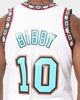 Mitchell & Ness Vancouver Grizzlies Mike Bibby #10 '98-'99 Home Swingman Jersey White