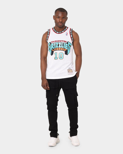 Mitchell & Ness Vancouver Grizzlies Mike Bibby #10 '98-'99 Home Swingman Jersey White