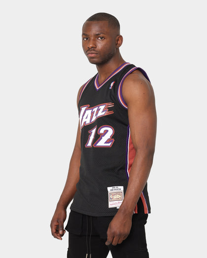 Mitchell & Ness Utah Jazz John Stockton #12 '98-'99 Alt Swingman Jersey Black