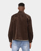 XXIII Lennox Cord Shacket Chocolate