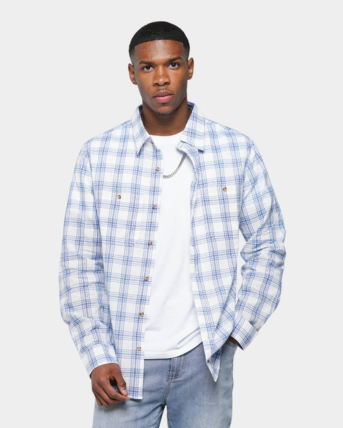 XXIII Quinn Check Shirt Blue/White