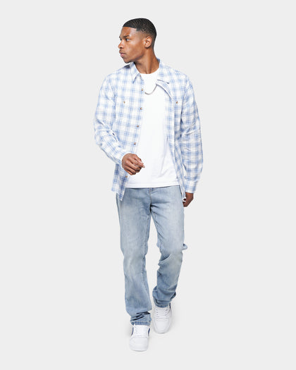 XXIII Quinn Check Shirt Blue/White