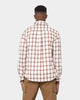XXIII Quinn Check Shirt Brown/White