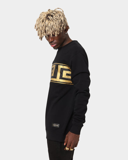 Last Kings Ancient Panel Crewneck Black