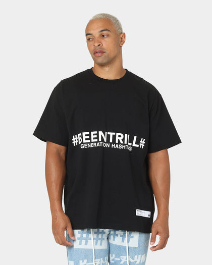 Been Trill Generation Hashtag Short Sleeve T-Shirt Black