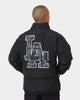 New Era Los Angeles Dodgers Paisley Puffer Jacket Black