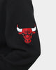 New Era Chicago Bulls Puff Print Hoodie Black
