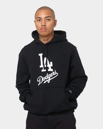 New Era Los Angeles Dodgers Puff Print Hoodie Black