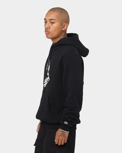 New Era Los Angeles Dodgers Puff Print Hoodie Black