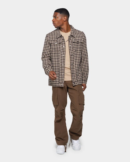 XXIII Checker Jacket Brown