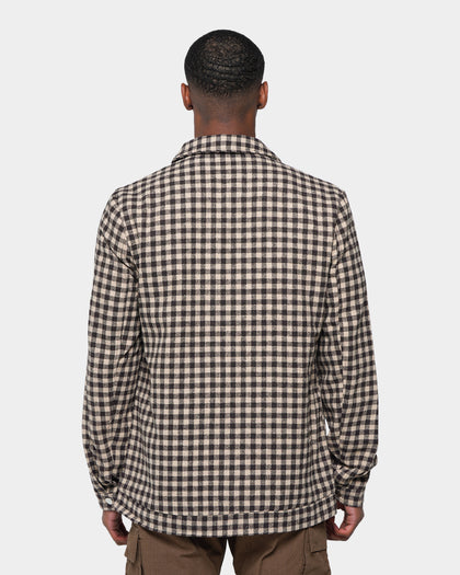XXIII Checker Jacket Brown