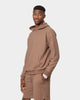 XXIII Jaxon Rib Hoodie Brown