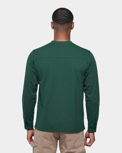 XXIII Verte Button Up Forest Green