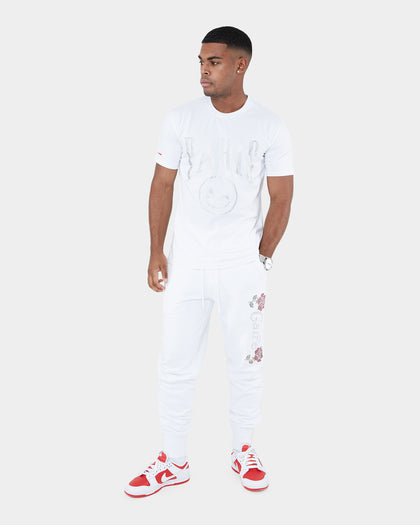 Carré Rhinestone Paris Classic Short Sleeve T-Shirt White