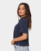 Tommy Jeans Women's Centre Badge Short Sleeve Polo Twilight Navy