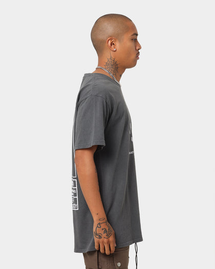 Rats Get Fat Guard Dog Vintage T-Shirt Black Dye