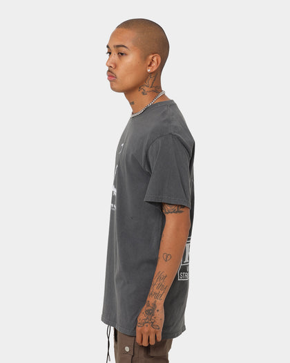 Rats Get Fat Guard Dog Vintage T-Shirt Black Dye