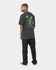 HUF X Pleasures Cane Washed Short Sleeve T-Shirt Washed Black