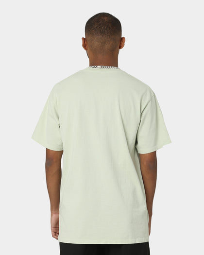 HUF X Pleasures Dyed Short Sleeve T-Shirt Green