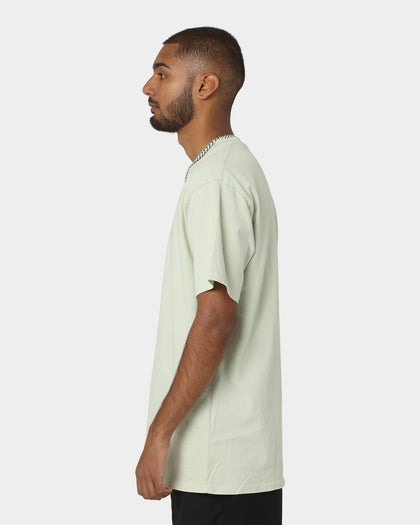 HUF X Pleasures Dyed Short Sleeve T-Shirt Green