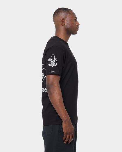 Crooks & Castles Gothic C T-Shirt Black