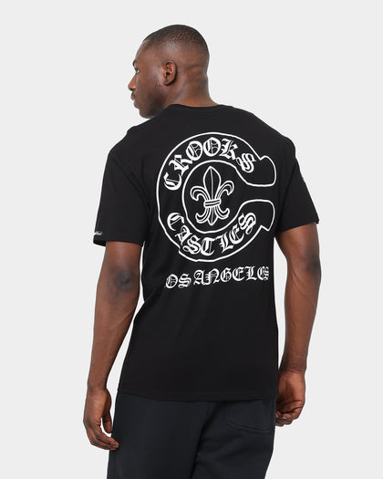 Crooks & Castles Gothic C T-Shirt Black