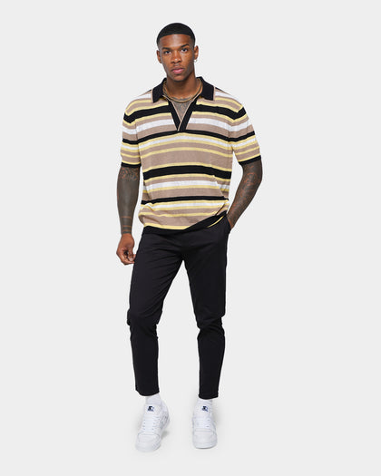 XXIII Ira Knit Polo Shirt Multi-coloured Stripe