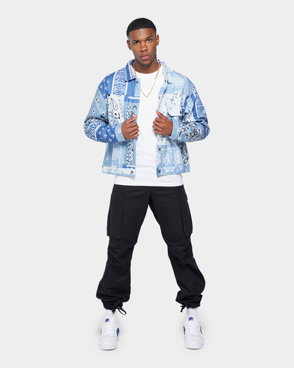 XXIII Patchwork Jacket Blue/White