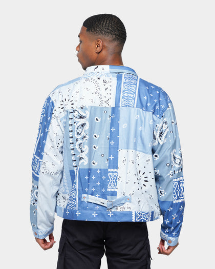 XXIII Patchwork Jacket Blue/White
