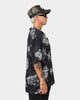 Loiter Motor Sport Button Up Shirt Black/White