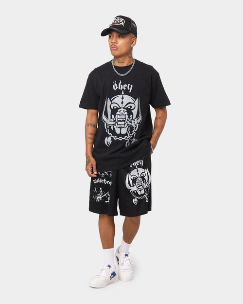 Obey Motorhead Warpig T-Shirt Black