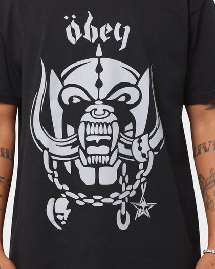 Obey Motorhead Warpig T-Shirt Black