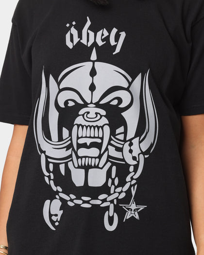 Obey Motorhead Warpig T-Shirt Black