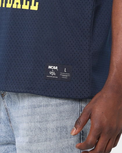 National Collegiate Athletic Association Michigan Basketball Jersey Pageant Navy