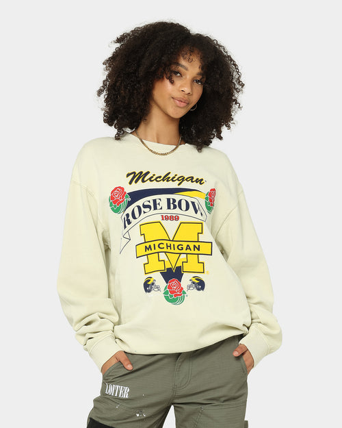 National Collegiate Athletic Association Michigan Rose Bowl Champion Crewneck Clay
