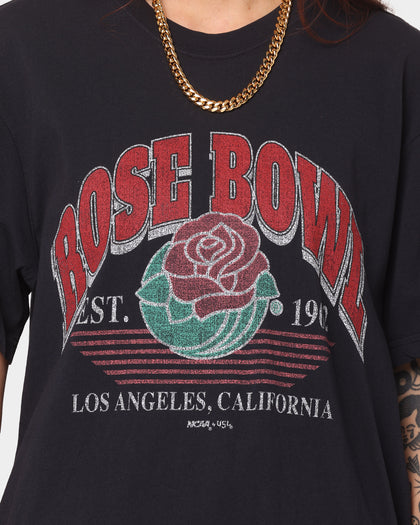National Collegiate Athletic Association Rose Bowl Champ T-Shirt Vintage Black
