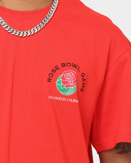 National Collegiate Athletic Association Rose Bowl Logo T-Shirt High Risk Red