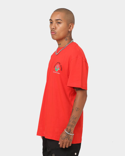 National Collegiate Athletic Association Rose Bowl Logo T-Shirt High Risk Red