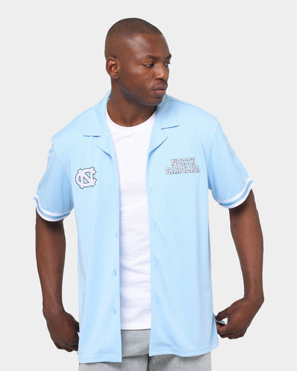 National Collegiate Athletic Association UNC Button Up Shirt Carolina Blue
