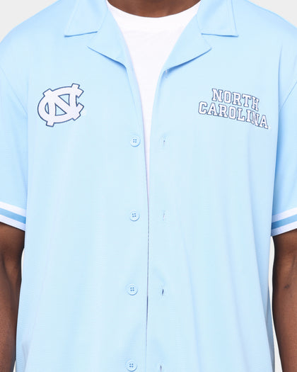 National Collegiate Athletic Association UNC Button Up Shirt Carolina Blue