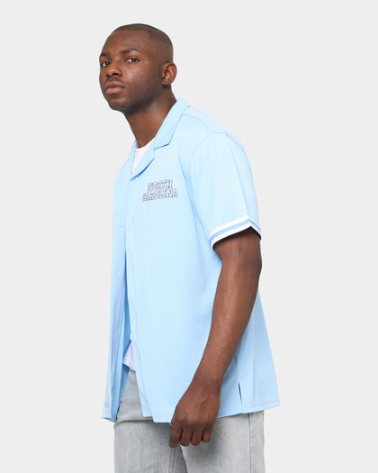National Collegiate Athletic Association UNC Button Up Shirt Carolina Blue
