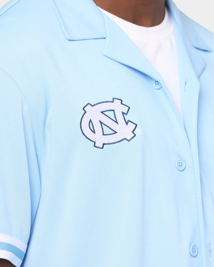 National Collegiate Athletic Association UNC Button Up Shirt Carolina Blue