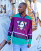 Majestic Athletic Anaheim Ducks NHL Replica Jersey Purple/Teal