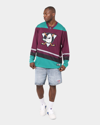 Majestic Athletic Anaheim Ducks NHL Replica Jersey Purple/Teal