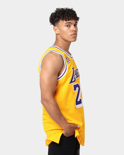 Mitchell & Ness Los Angeles Lakers Kobe Bryant #24 '07-'08 Authentic Jersey Yellow